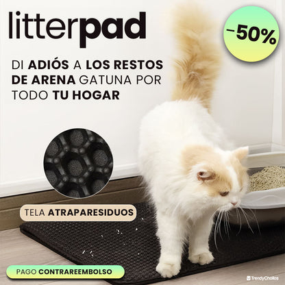 LITTERPAD® Alfombrilla Para Residuos de Gato