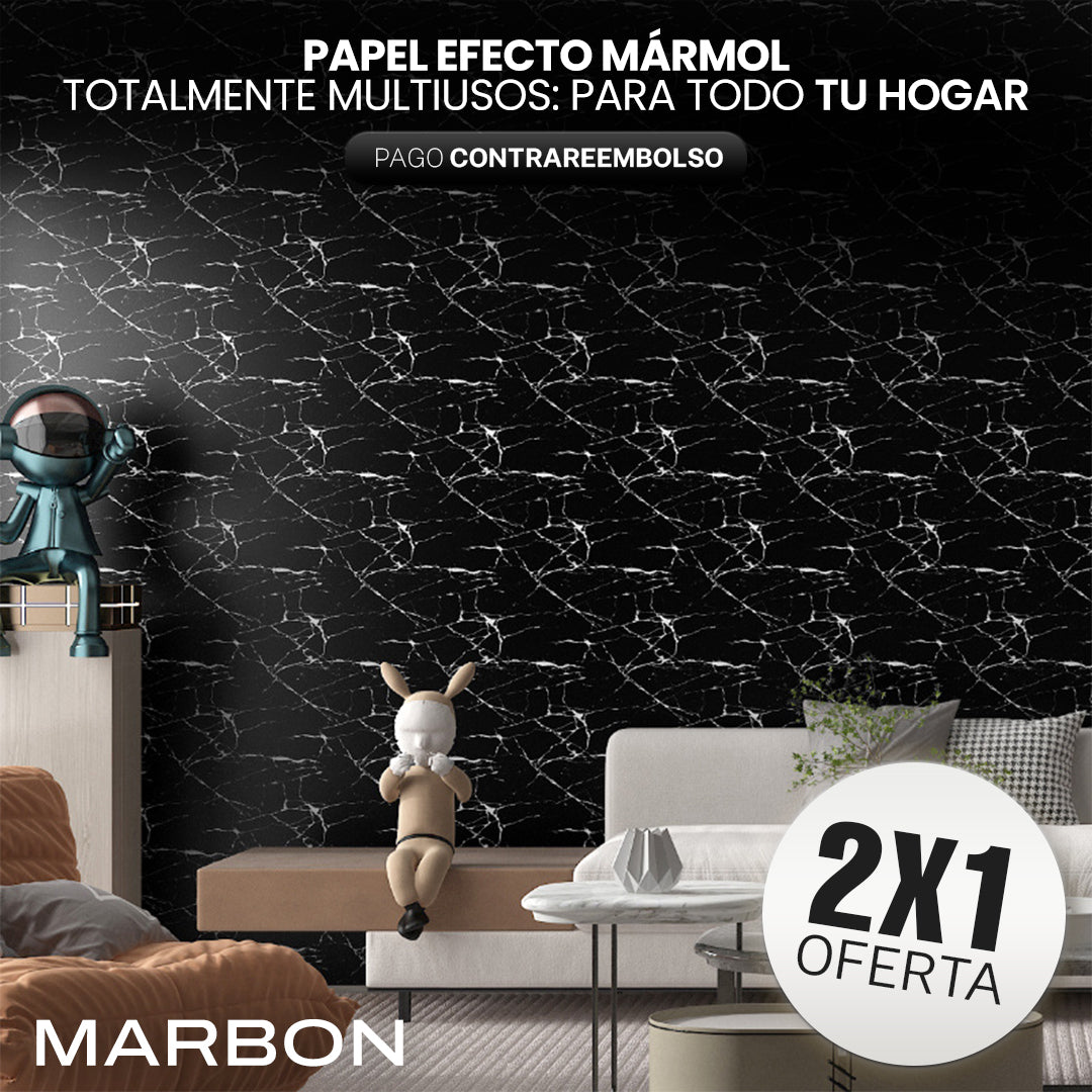 MARBON® Papel Efecto Marmol (Oferta 2X1)