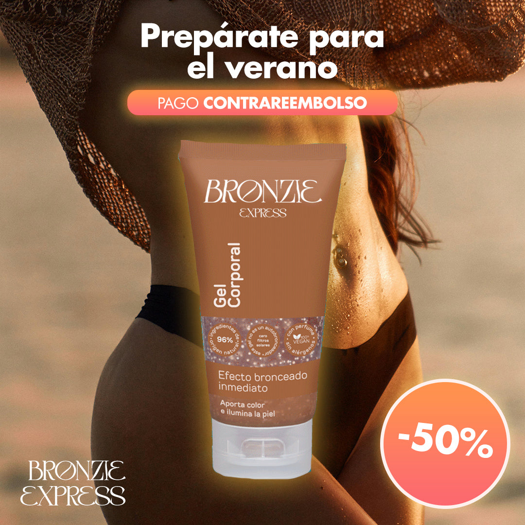 Bronzie Express – Bronceado rápido con aroma tropical