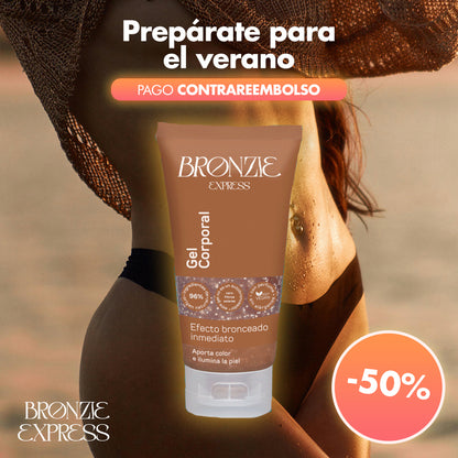 Bronzie Express – Bronceado rápido con aroma tropical