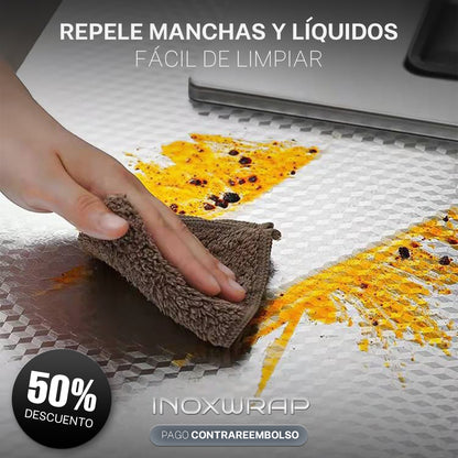 INOXWRAP® Vinilo de Cocina (3 metros)