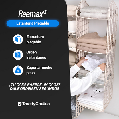 REEMAX® Estantería Plegable