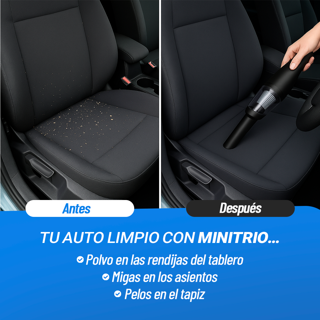 MINITRIO® Miniaspirador Portatil 3 en 1