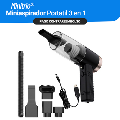 MINITRIO® Miniaspirador Portatil 3 en 1