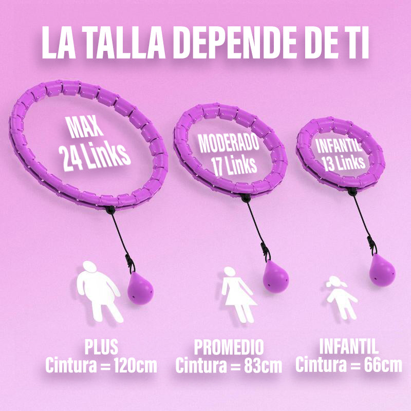 Aro Fitness Ajustable para Tonificar en Casa