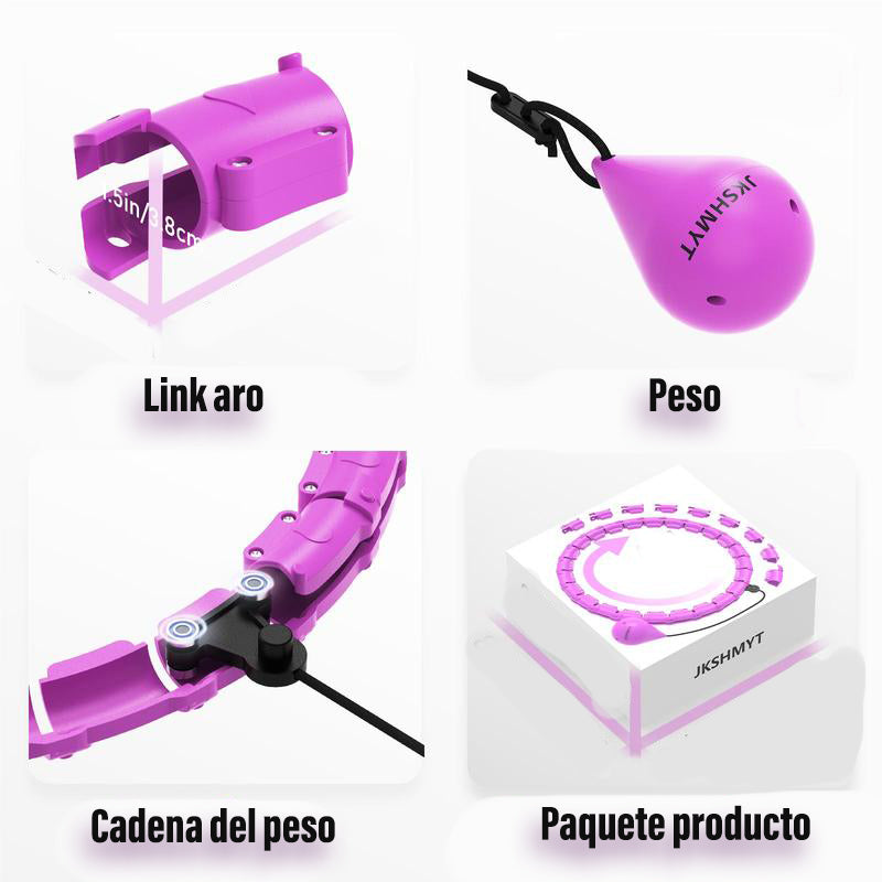 Aro Fitness Ajustable para Tonificar en Casa