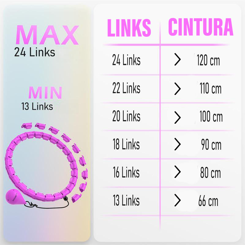 Aro Fitness Ajustable para Tonificar en Casa