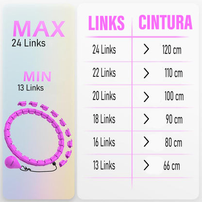Aro Fitness Ajustable para Tonificar en Casa