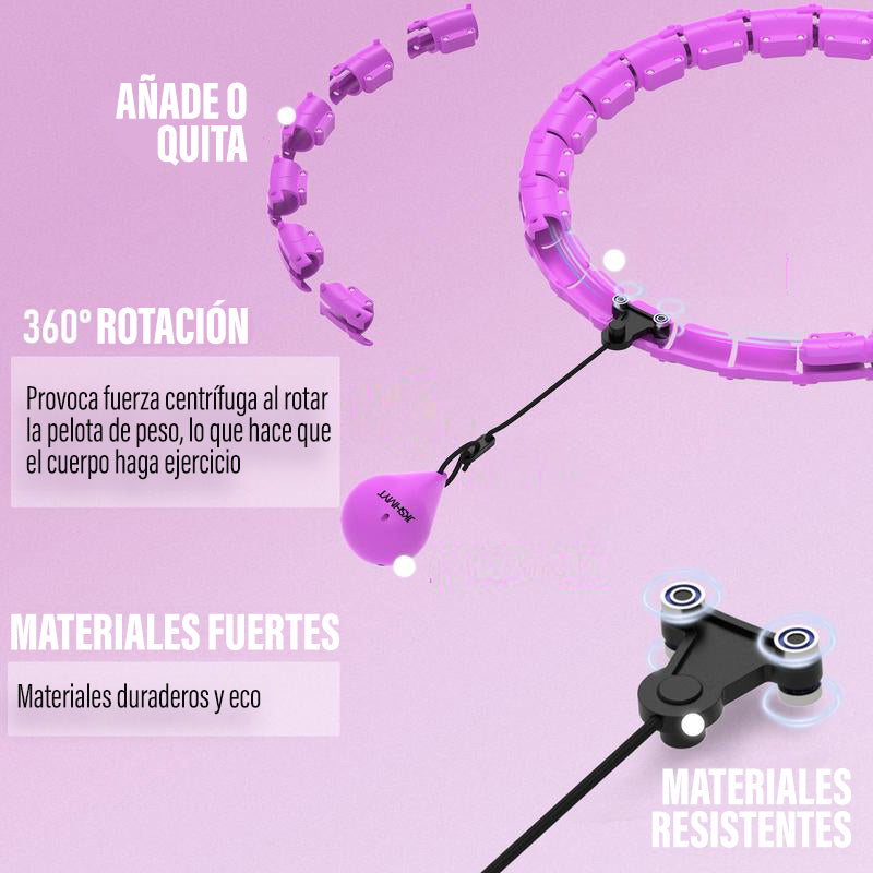 Aro Fitness Ajustable para Tonificar en Casa