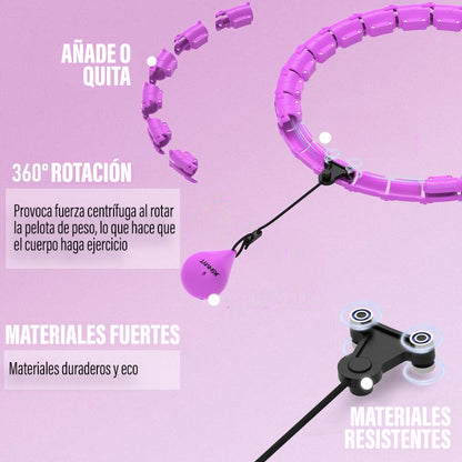 Aro Fitness Ajustable para Tonificar en Casa